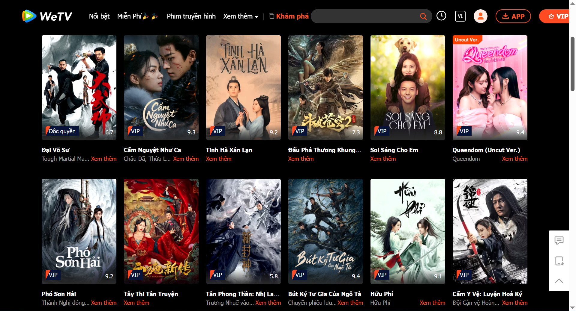 Xem phim trên mọi nền tảng