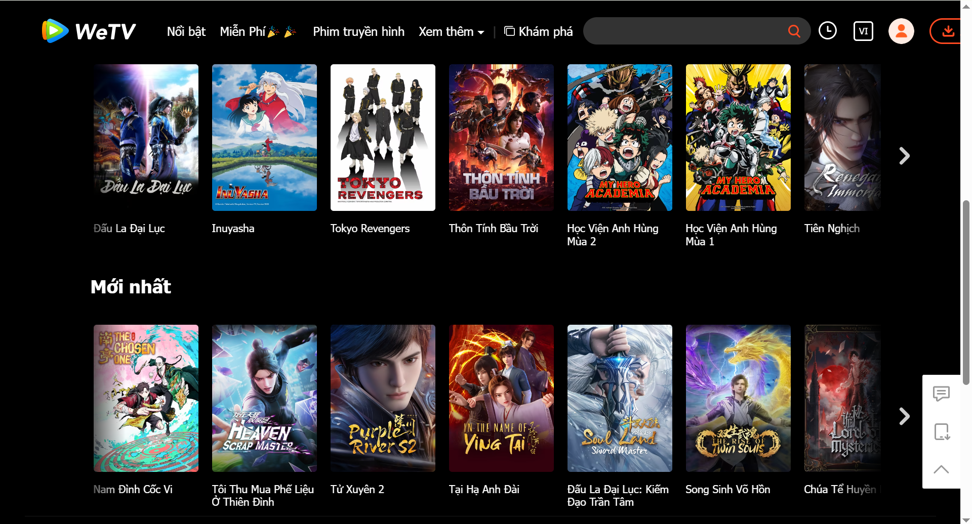 Giao diện hiện đại, dễ thao tác