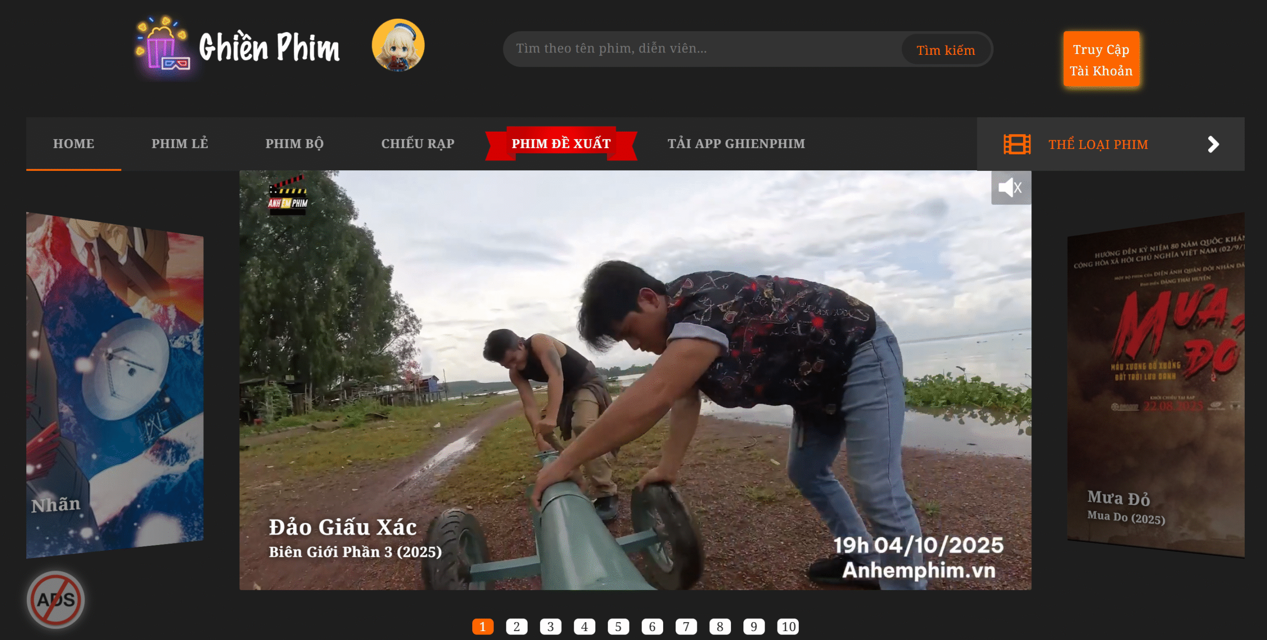 Ghienphim có đủ các thể loại phim giúp bạn dễ dàng tìm được loại phim phù hợp với sở thích